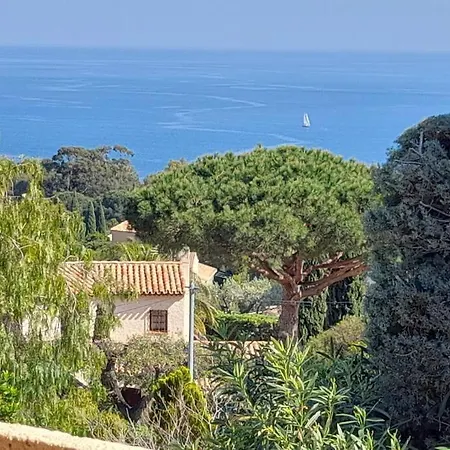 4-Star Private Villa With Heated Pool And Panoramic Sea View At Gulf De Saint Tropez Cavalaire-sur-Mer Exterior photo
