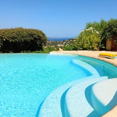 4-Star Private Villa With Heated Pool And Panoramic Sea View At Gulf De Saint Tropez Cavalaire-sur-Mer Exterior photo