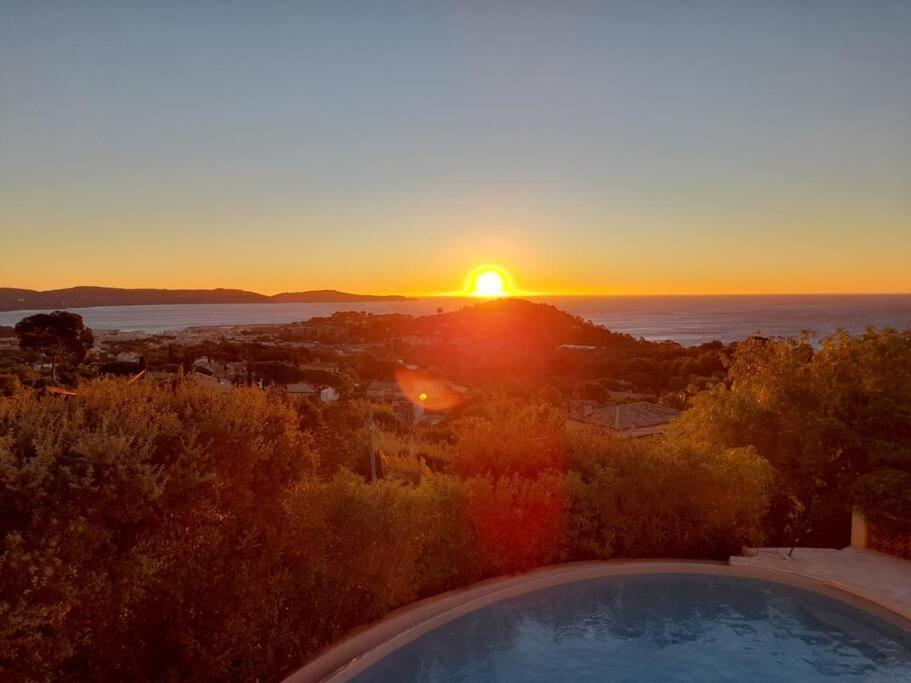 4-star Private With Heated Pool And Panoramic Sea View At Gulf De Saint Tropez Villa