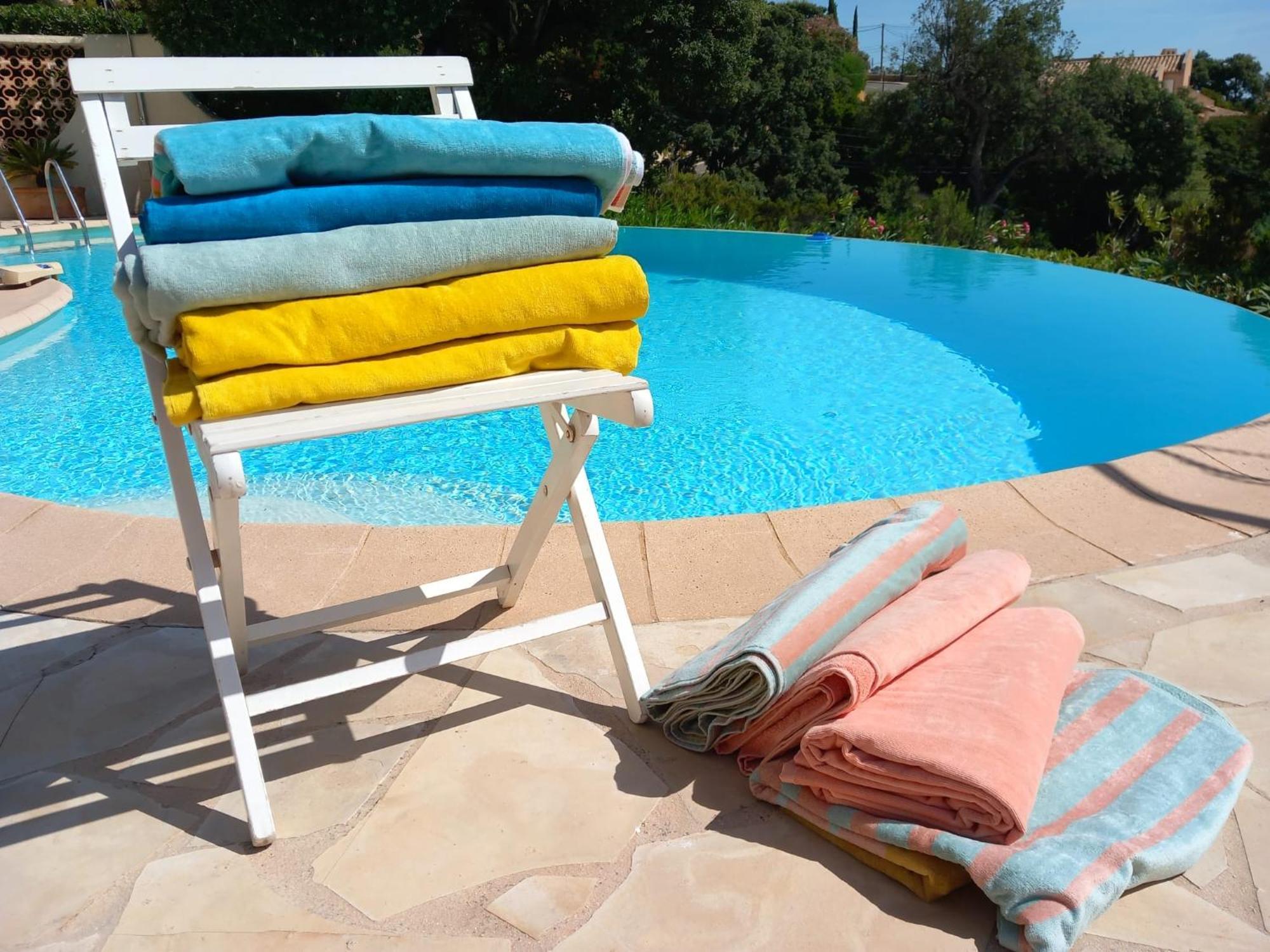 4-star Private With Heated Pool And Panoramic Sea View At Gulf De Saint Tropez *