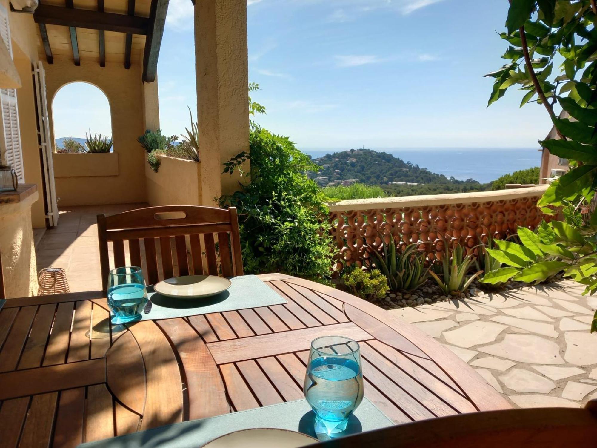 4-star Private With Heated Pool And Panoramic Sea View At Gulf De Saint Tropez * Cavalaire-sur-Mer