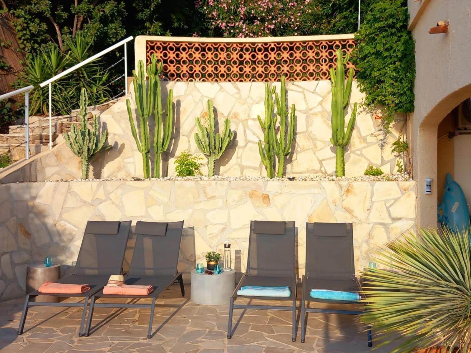 Villa 4-star Private With Heated Pool And Panoramic Sea View At Gulf De Saint Tropez *