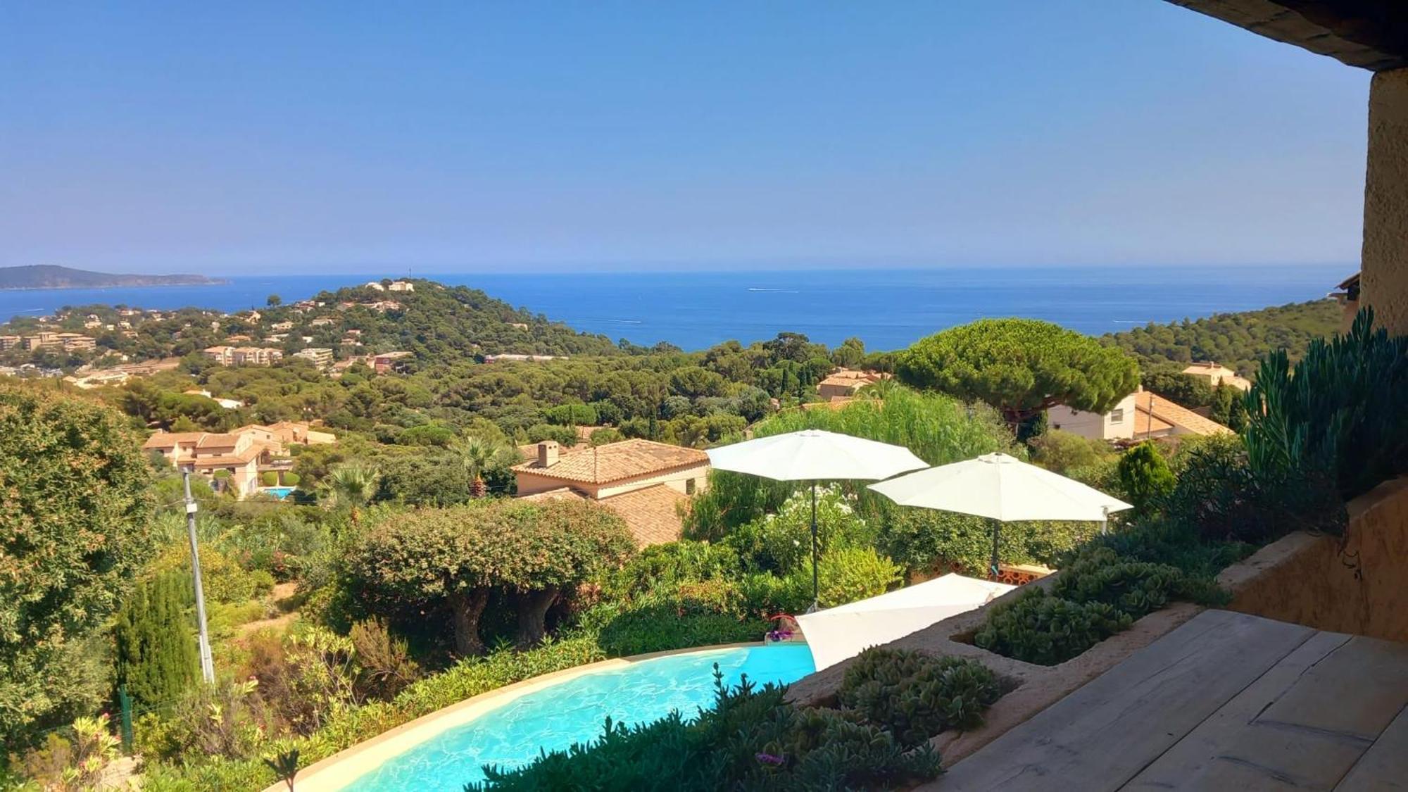 4-star Private With Heated Pool And Panoramic Sea View At Gulf De Saint Tropez Villa Cavalaire-sur-Mer